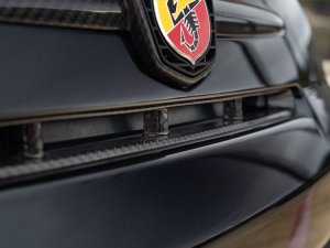 FIAT 500 ABARTH Front Bumper Grill Insert - Carbon Fiber - NA Model